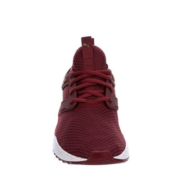 Puma WOMENS PACER CAGE SNEAKER - BURGUNDY - Picture 2 of 7